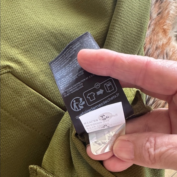 The North Face Willow Stretch windwall pullover hoodie Green Forest olive XL - Picture 13 of 14